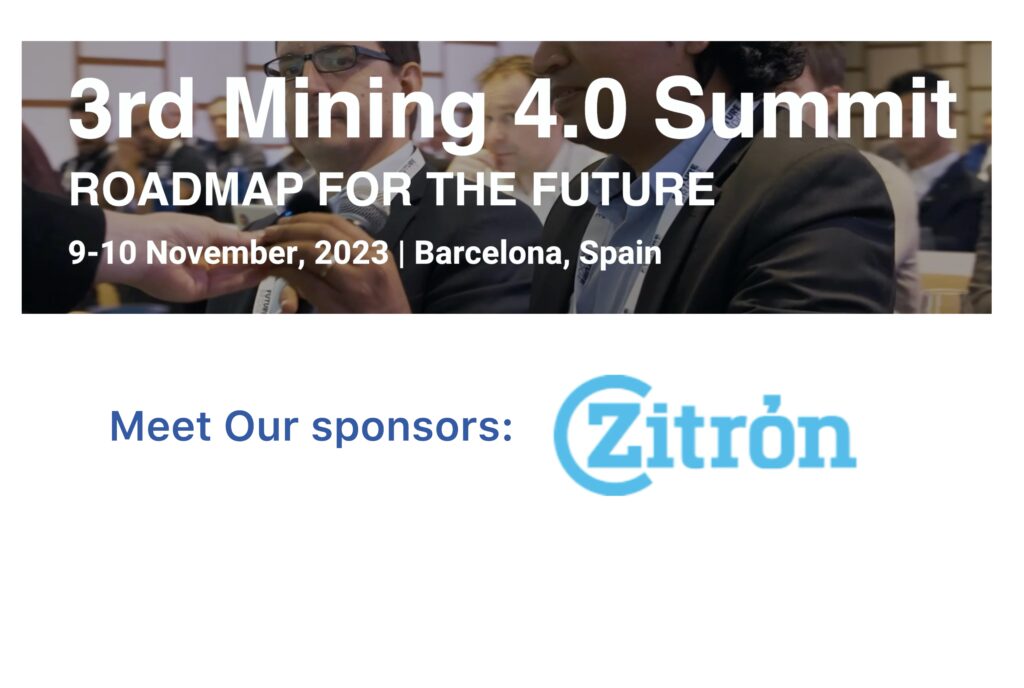 Zitron joins as sponsor for the 3rd Mining 4.0 Summit