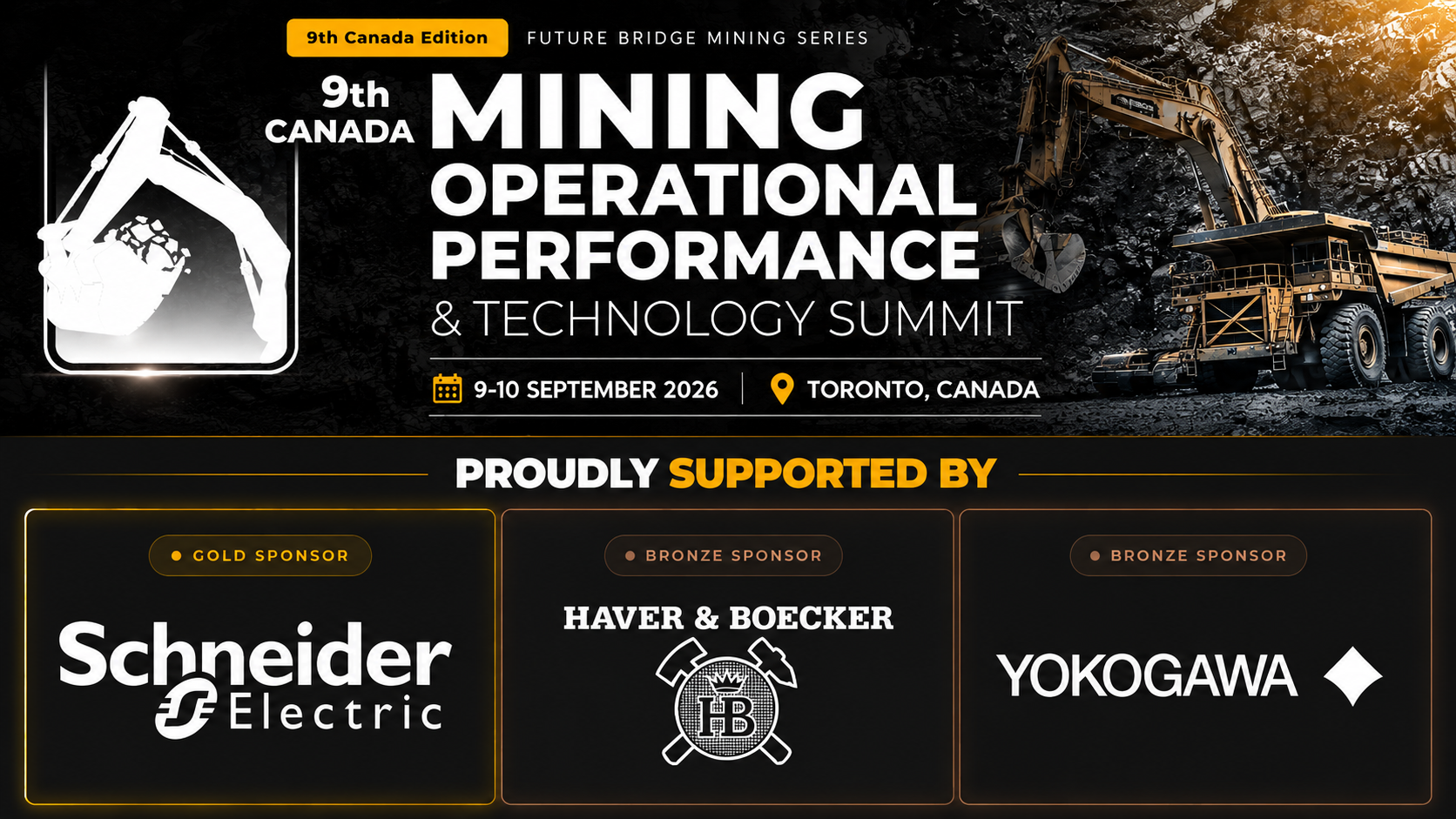 Event Partners - 9th Canada Mining Operational Performance & Technology Summit